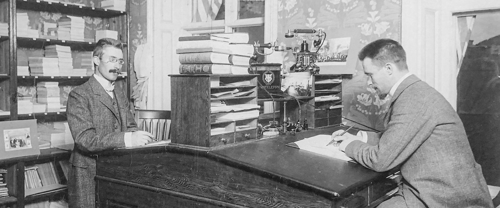 Centralförbundet för nykterhetsundervisnings första expeditionslokal