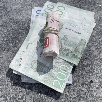 Bunt med pengar